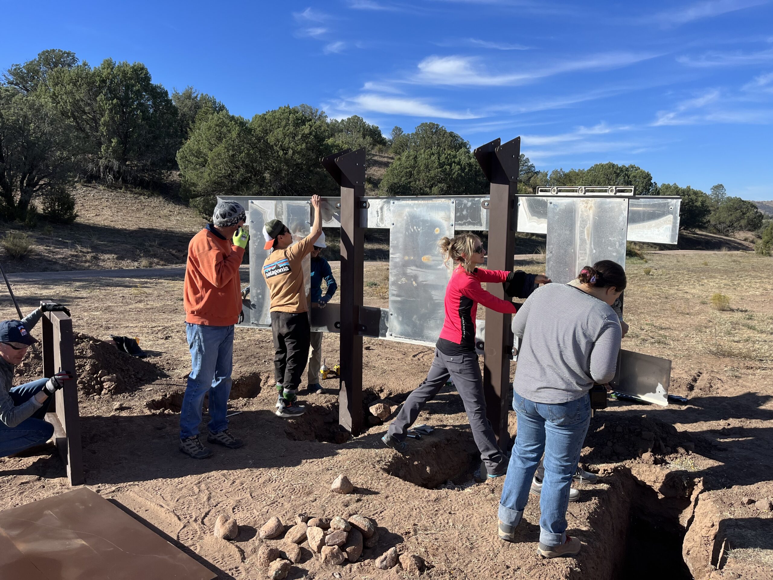 Gila Centennial: Aeroplane Mesa Kiosk Installation (2 Nights Camping)