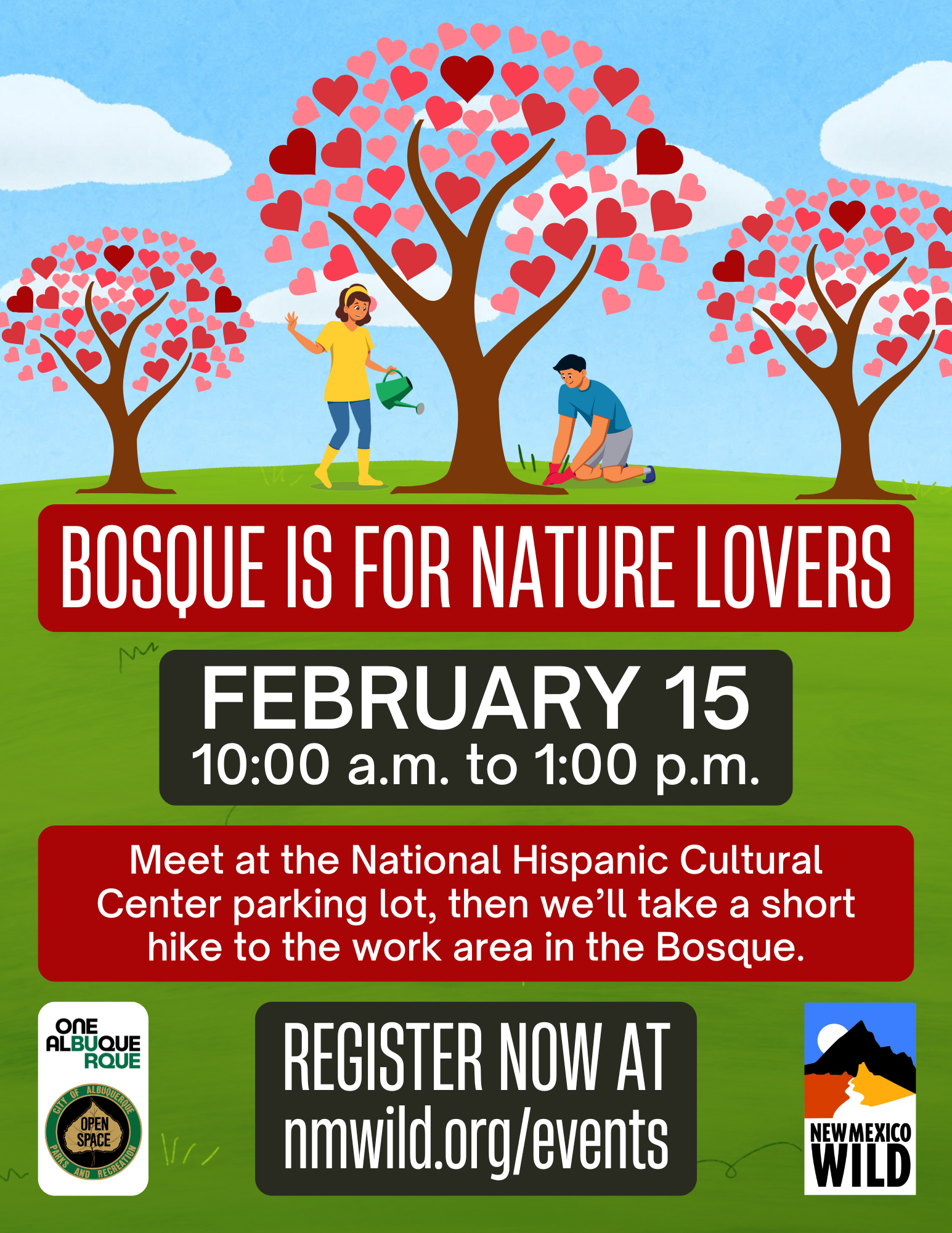 (Full) Bosque is for Nature Lovers: Planting Day in the Bosque