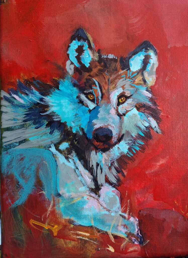 Announcing the 2023 Wolf Stamp Contest Winner!