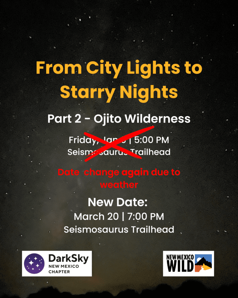 From City Lights to Starry Nights: Part 2 – Ojito Wilderness