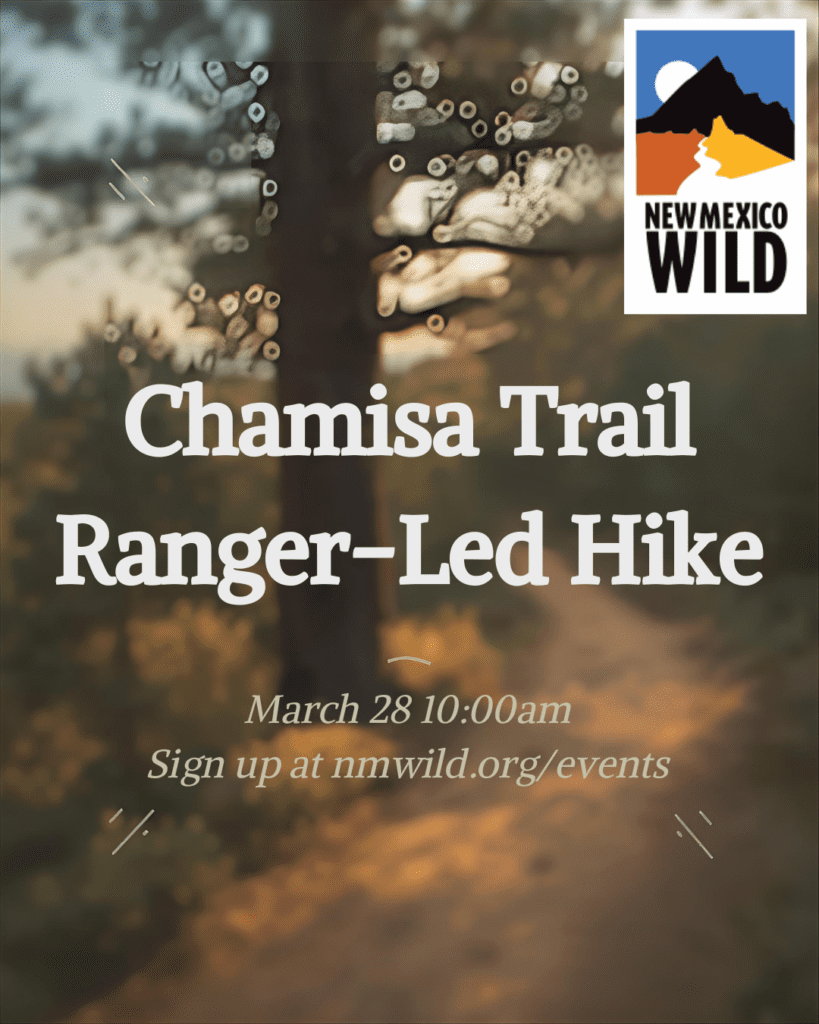 Chamisa Trailhead Ranger-Led Hike