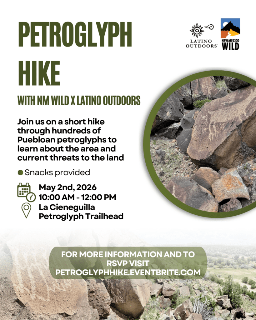Petroglyph Hike with Latino Outdoors